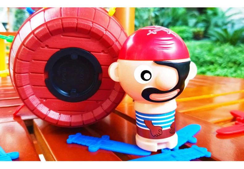 Pirate Barrel Pop-Up Game – Sword Stab Lucky Toy for Family & Kids