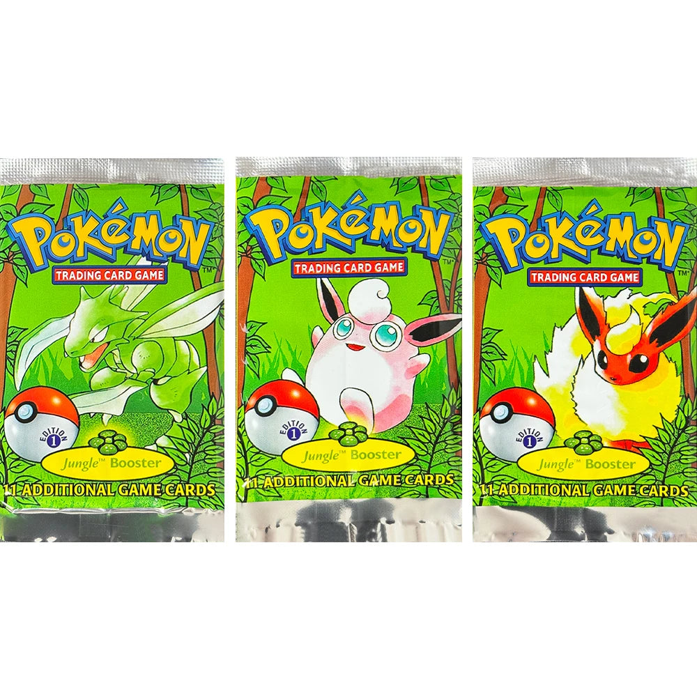 Pokemon TCG Vintage Booster Packs – Base Set, Jungle & Fossil