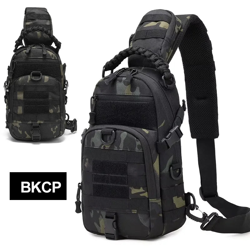 Tactical Chest Bag Men – Outdoor Sling Shoulder Pack for Hiking & Camping