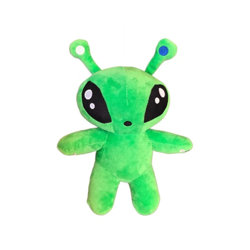 Green Alien Plush Toy – Soft Stuffed Monster Doll for Kids