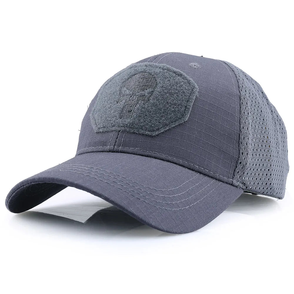 Tactical Camo Baseball Cap – Mesh Breathable Outdoor Hat