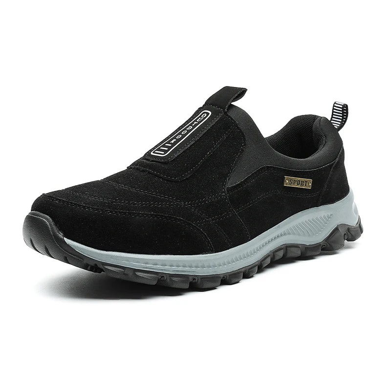 Men's Slip-On Outdoor Sneakers – Lightweight Anti-Slip Walking Shoes