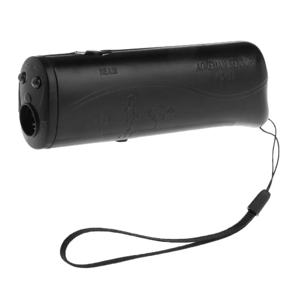 Ultrasonic Dog Bark Deterrent & Trainer with LED Light