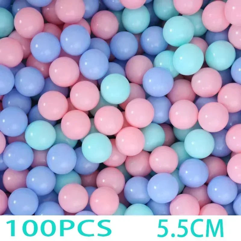Ball Pit Balls 100pcs – Colorful Plastic Play Balls for Kids (2.2in / 5.5cm)