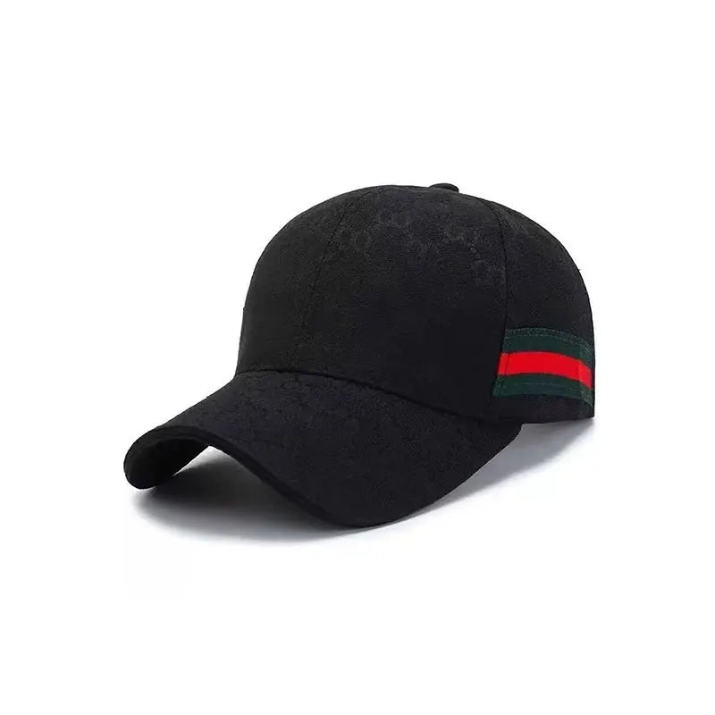 Monogram Print Baseball Cap – Adjustable Unisex Sun Hat