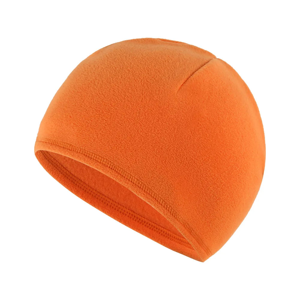 Polar Fleece Skull Cap – Warm Windproof Winter Beanie for Men & Women