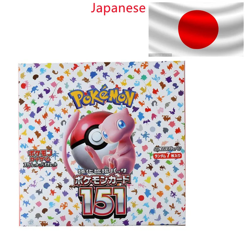 140 Card Pokémon Scarlet Violet 151 Japanese Booster Box