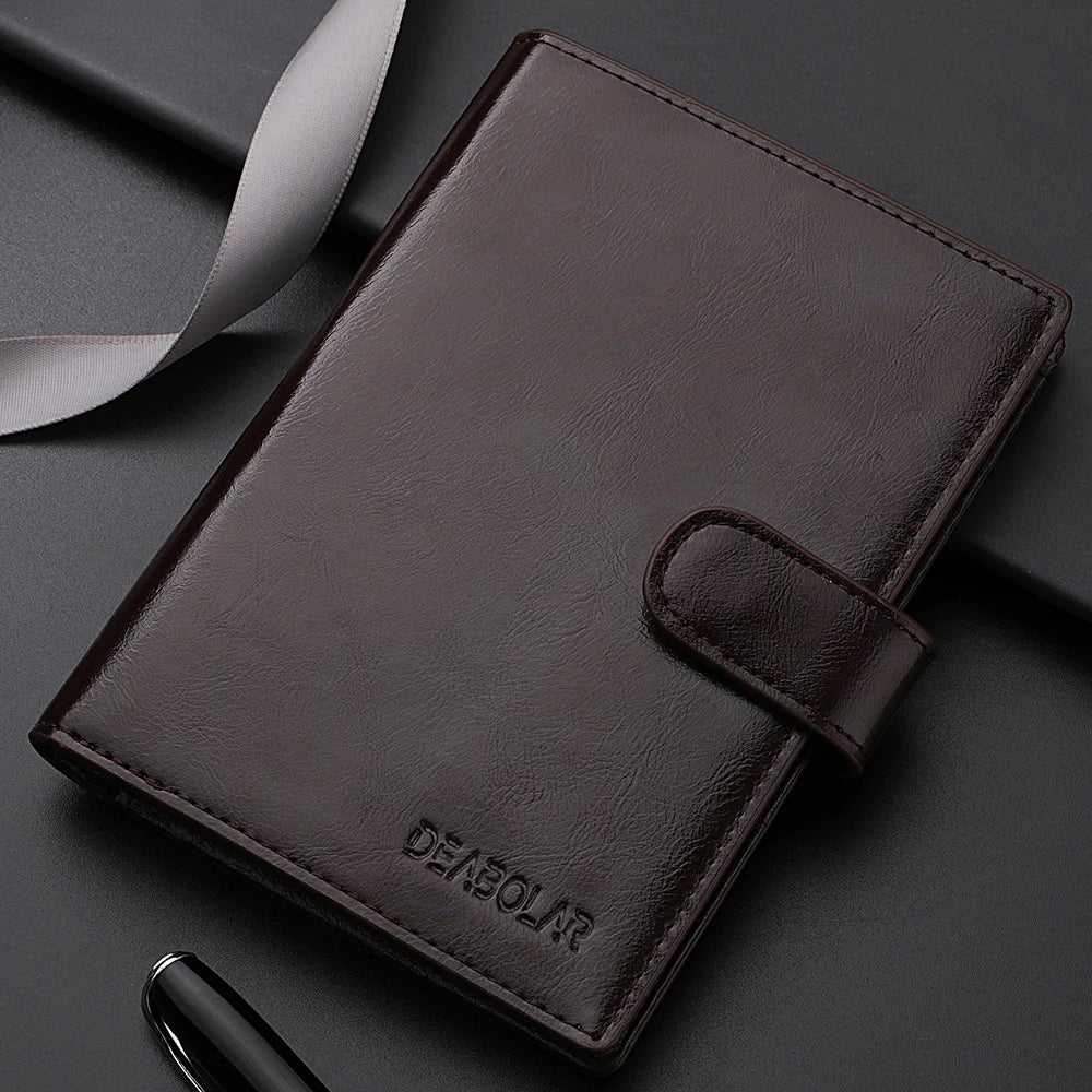 Passport Wallet & Card Holder – Men's Leather Travel Organizer
