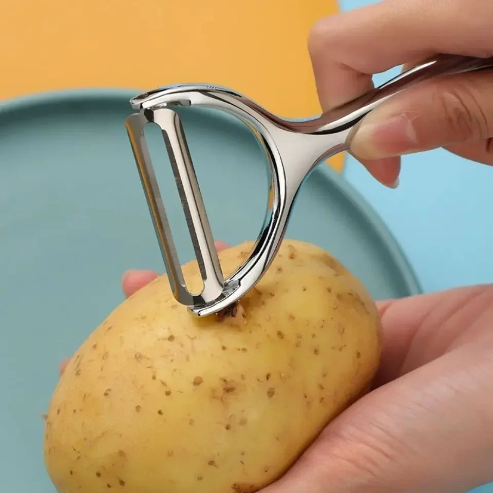 1pc Stainless Steel Vegetable Peeler Potato Multi-Function Carrot Grater Fruit Tools Kitchen