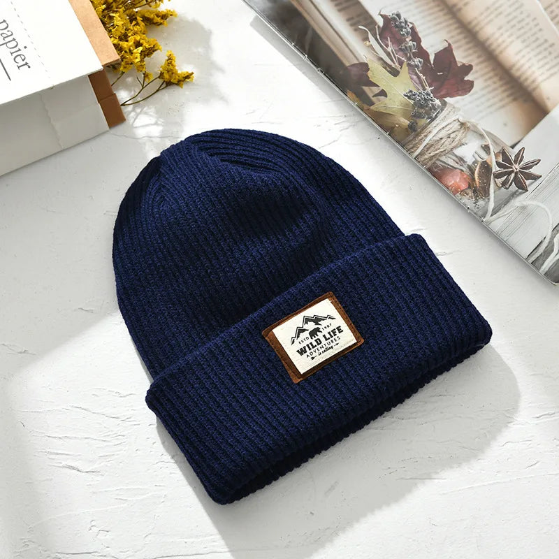 Outdoor Fleece Beanie Hat – Warm Windproof Winter Cap