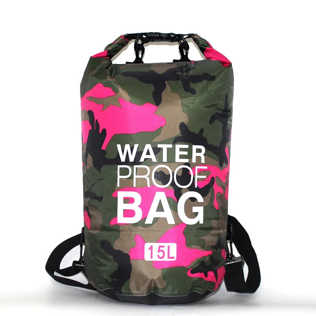 Waterproof Dry Bag – Outdoor Sports Roll-Top Sack 2L–30L