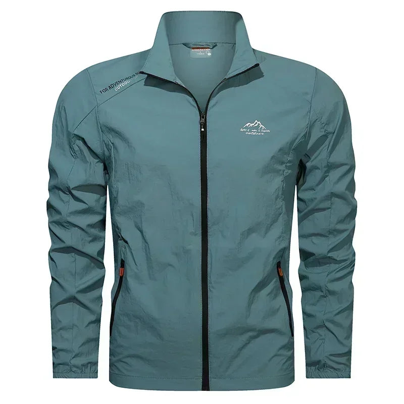 UPF 50+ Men's UV Protection Windbreaker Jacket