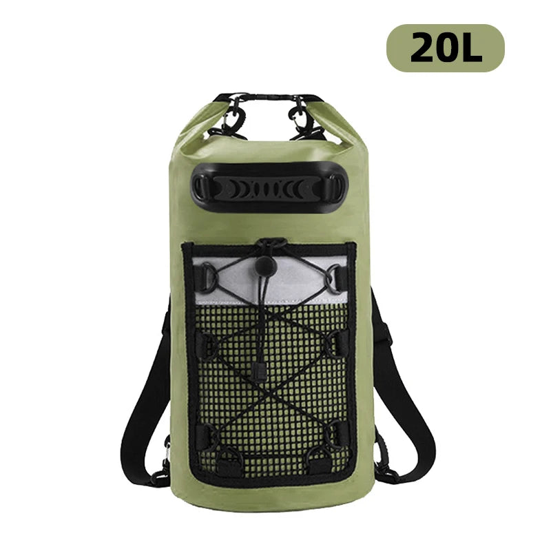 Waterproof Dry Bag Backpack 20L / 30L – PVC Roll-Top