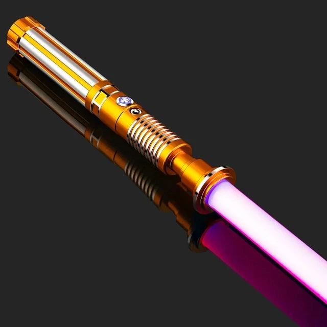 RGB Lightsaber with Metal Handle – 16-Color LED, Sound Effects & Dueling Blade