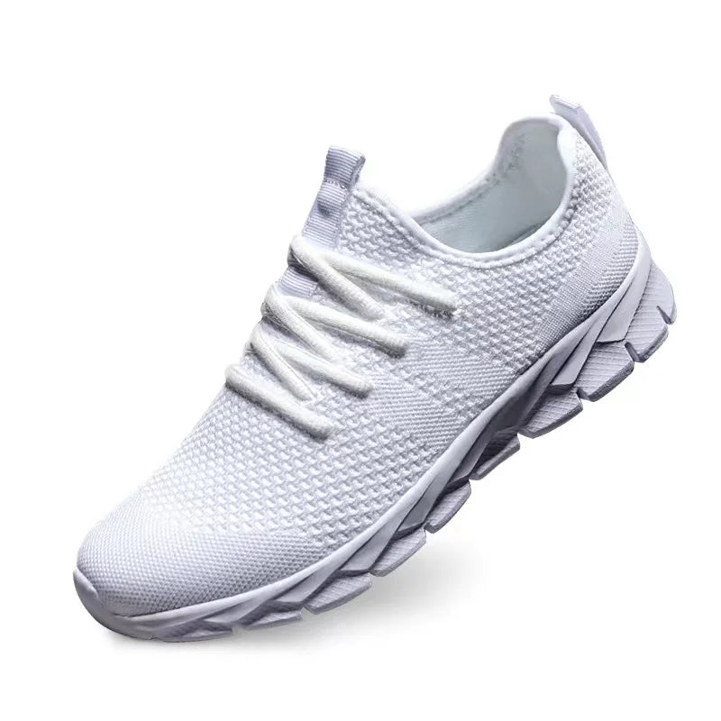 Men's Breathable Mesh Sneakers Lightweight Running Shoes Plus Size