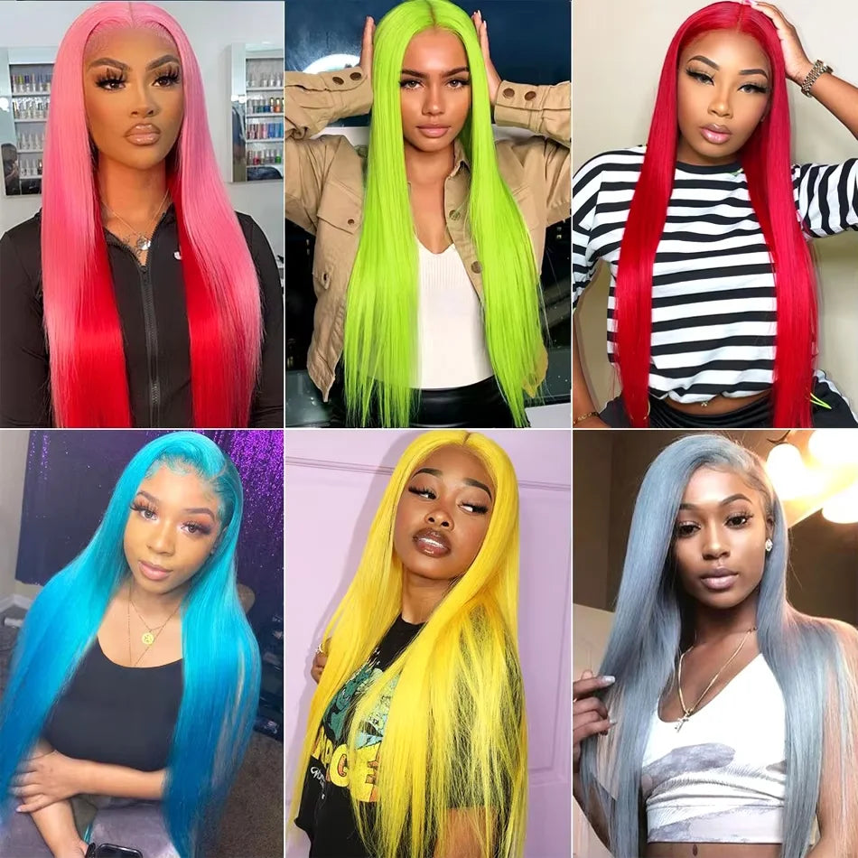 613 Blonde Straight Human Hair Wig – 13x6 & 13x7 HD Lace Front, 150%–200% Density