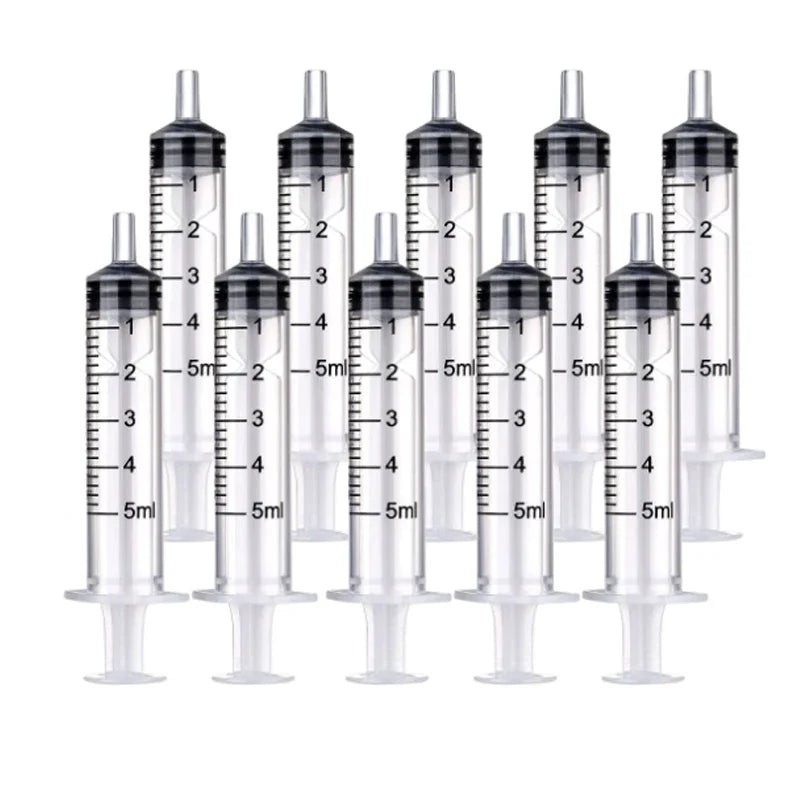 Plastic Measuring Syringes – Reusable 1ml–10ml for Hydroponics & Kitchen