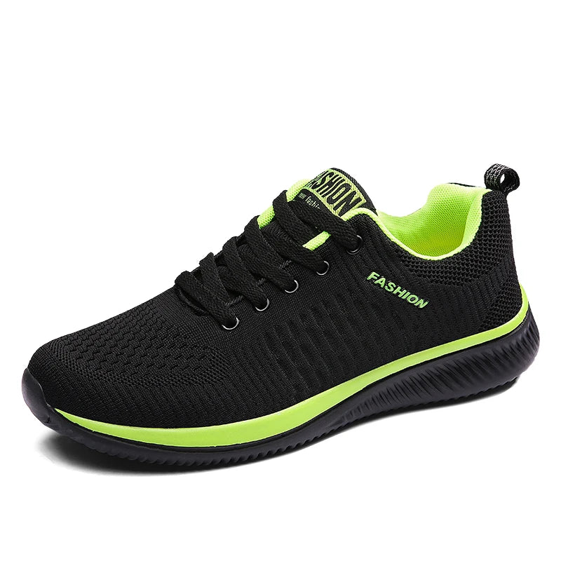 Men's Lightweight Mesh Sneakers – Breathable Running & Walking Shoes