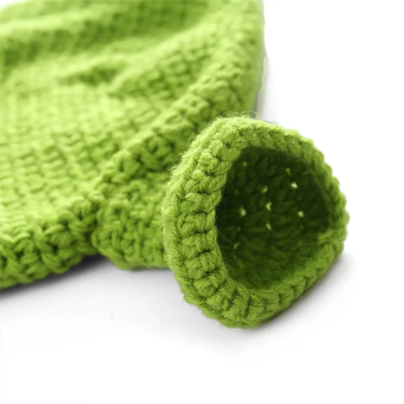 Shrek Monster Knit Beanie Hat – Funny Novelty Winter Cap