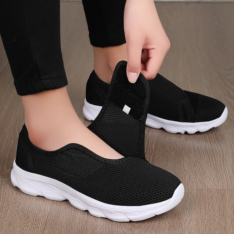 Wide Fit Orthopedic Slip-On Shoes for Women