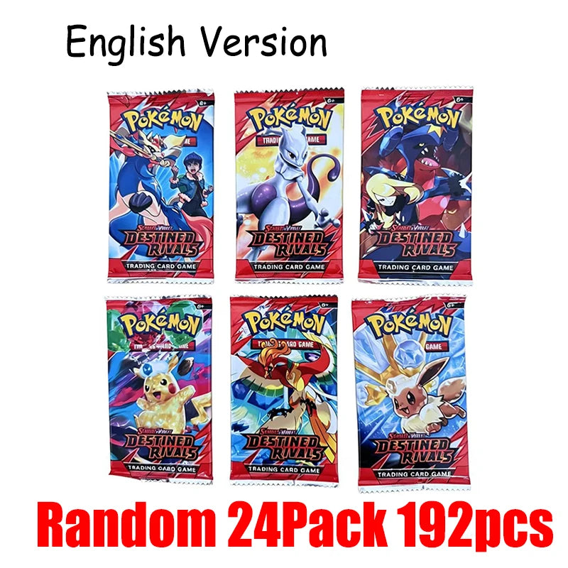 288pcs English Version Pokemon Tcg Scarlet Violet Destined Rivals Classics Booster Box Trade Card 36