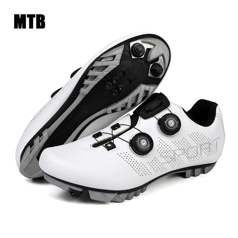 SPD Cycling Shoes - Breathable MTB & Road Bike Sneakers for Men and Women