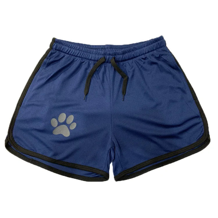 Men's Mesh Running Shorts Breathable Gym Fitness Short Pants