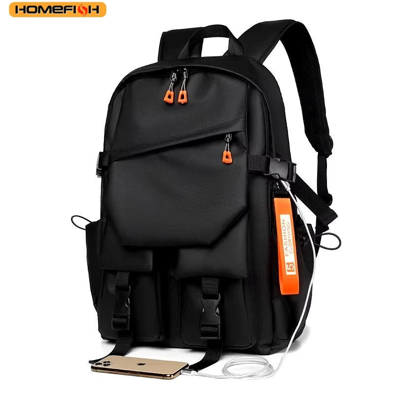Large Waterproof Backpack for Men – Lightweight Travel & School Bag