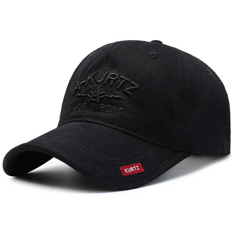 Embroidered Baseball Cap – Adjustable Outdoor Sun Hat for Men & Women
