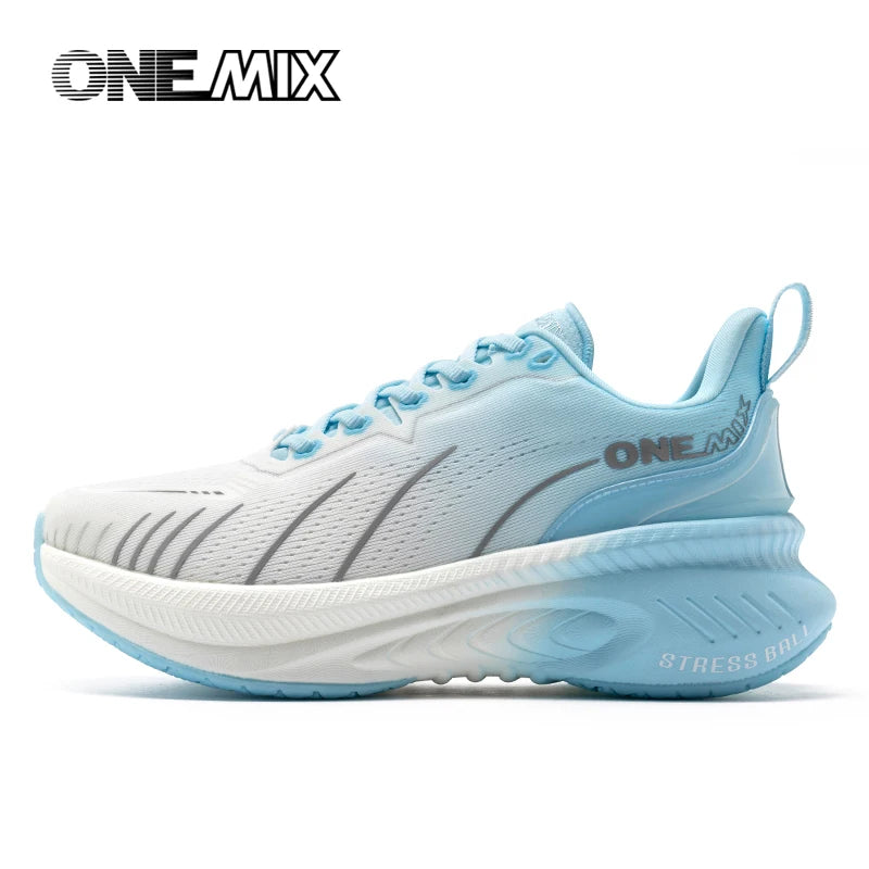 Cushioning Running Shoes Unisex – Non-Slip, Lace-Up Sports Sneakers for Heavy Runners
