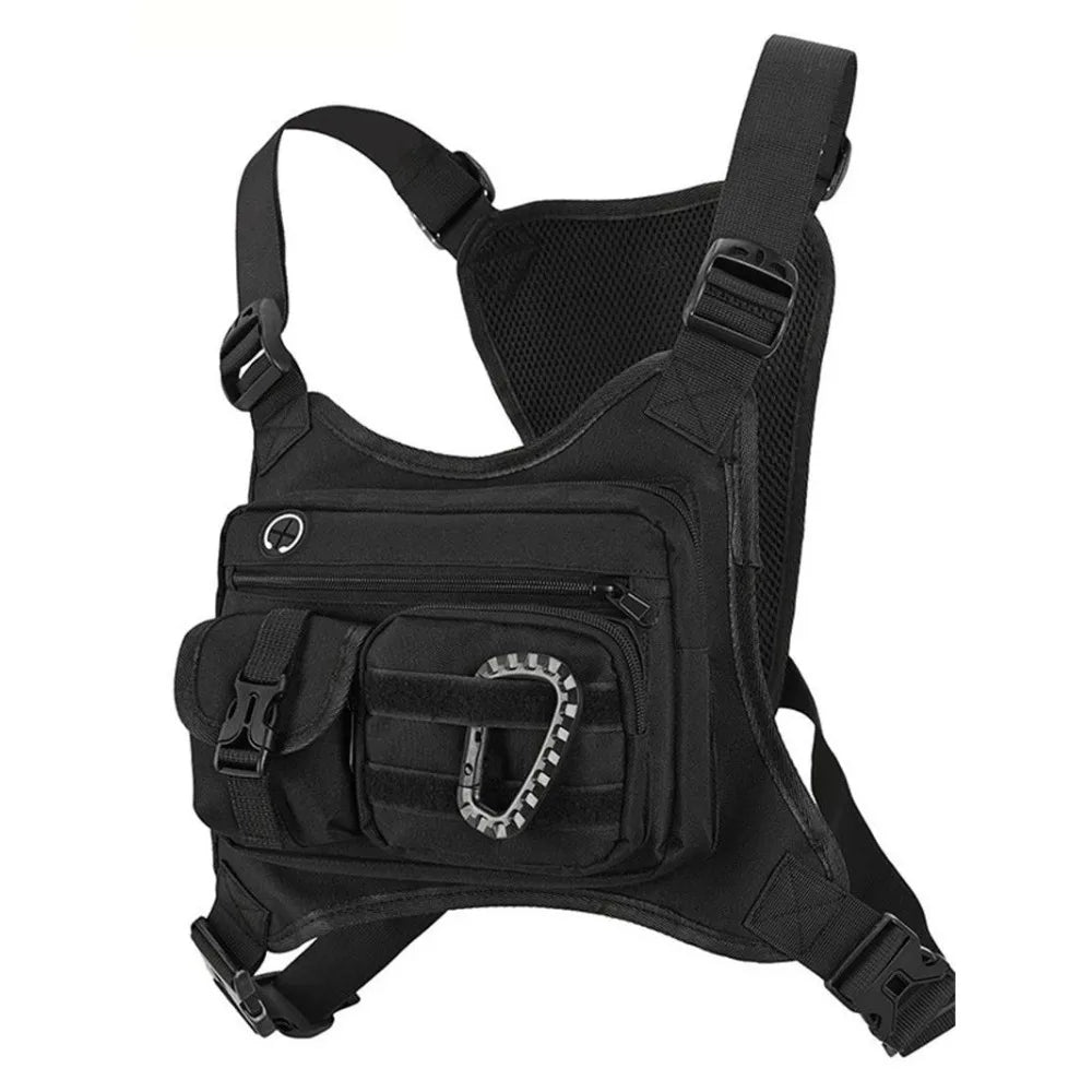 Tactical Chest Bag – Outdoor Vest Pack for Running & Cycling