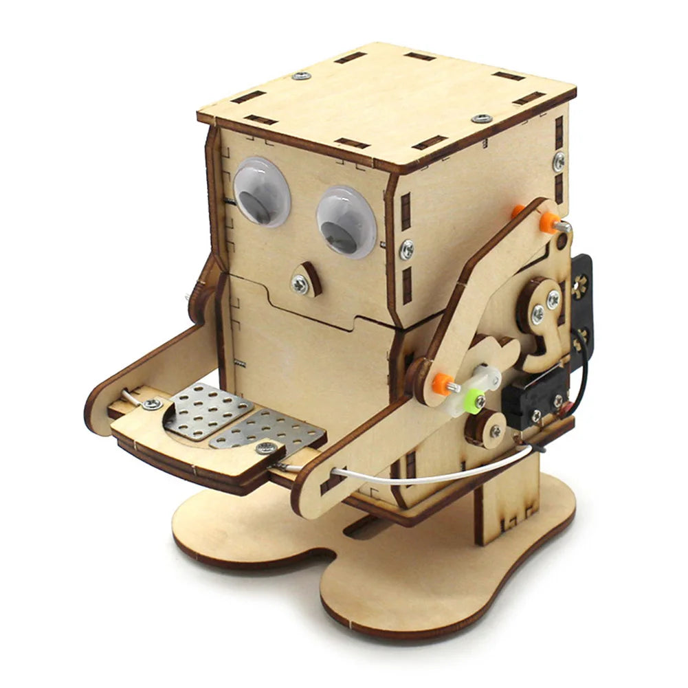 DIY STEM Wood Model Kit for Kids – 3D Assembly Science Toy (Car, Boat, Plane & More)