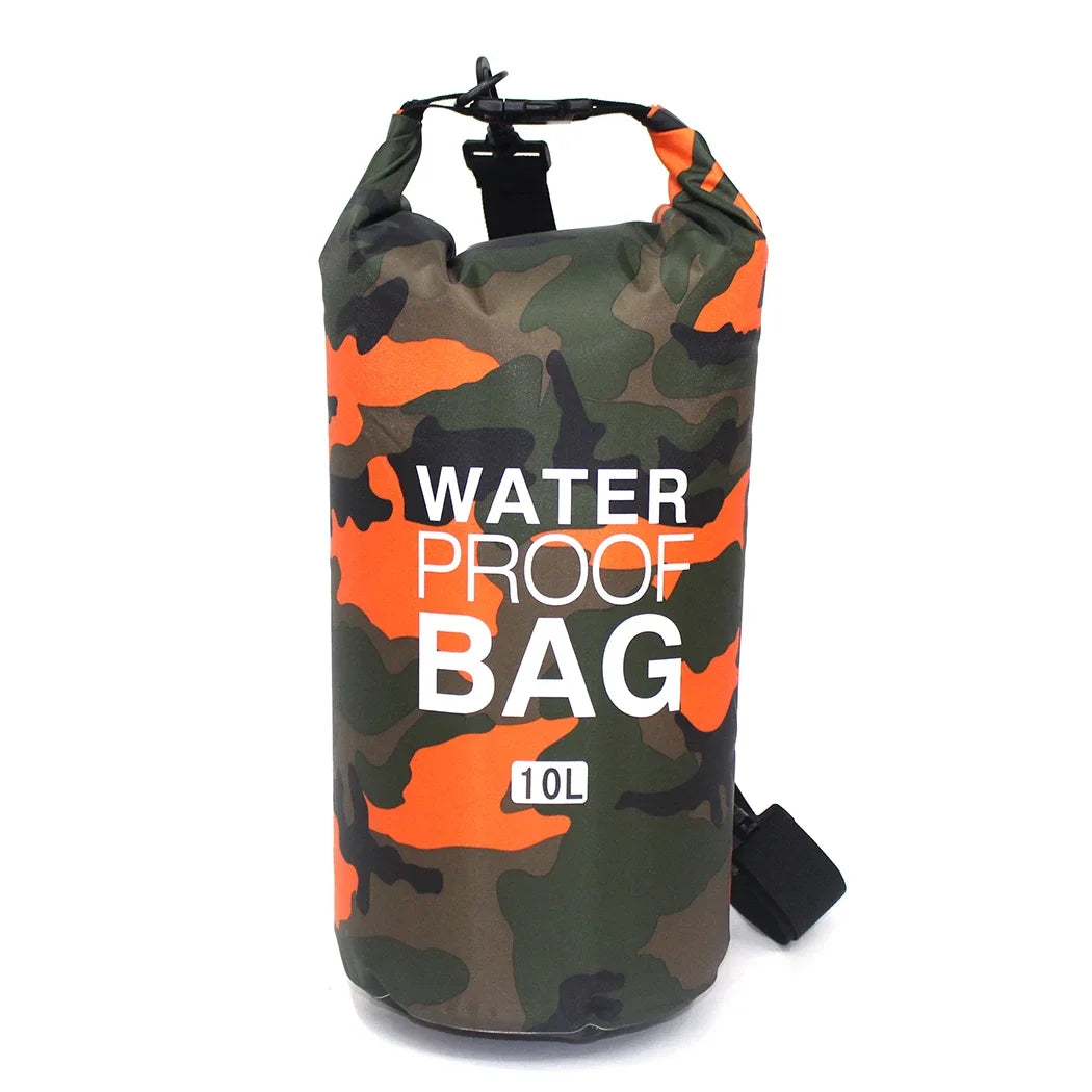 Waterproof Dry Bag – Outdoor Roll-Top Sack 2L to 30L
