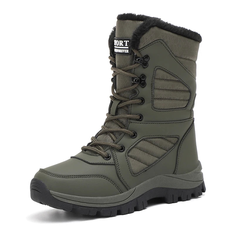 Women's Snow Boots – Waterproof High-Top Winter Ankle Boots