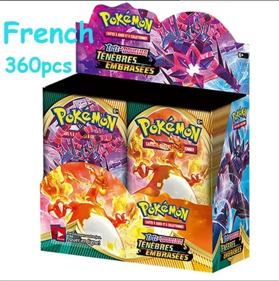 French Pokemon Cards 360 Pieces Booster Box Set