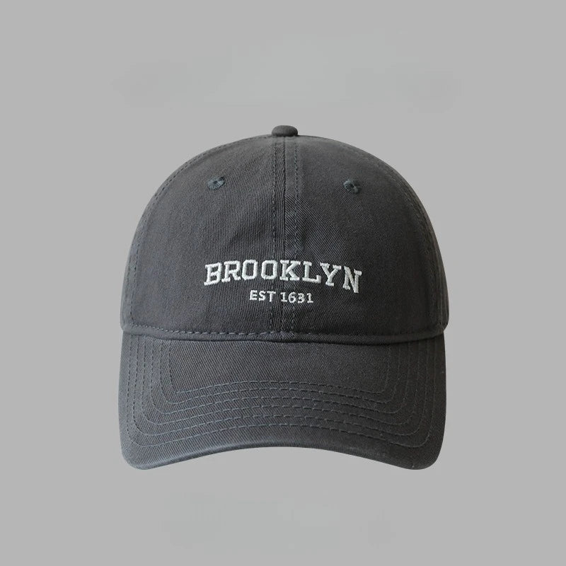 Brooklyn Embroidered Baseball Cap – Unisex Dad Hat