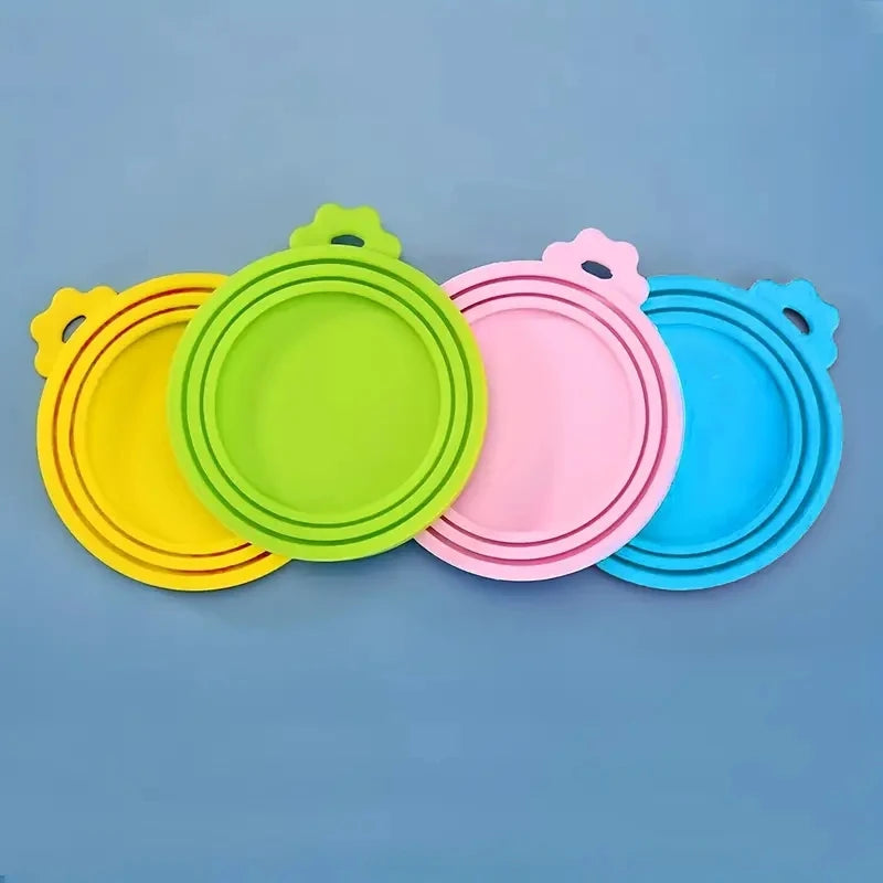 Silicone Pet Can Lid – BPA-Free Food Cover for Dog & Cat Cans