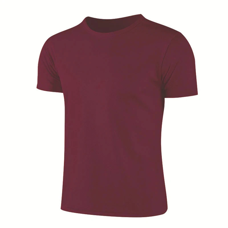 Men's Quick-Dry Sports T-Shirt – Running & Soccer Jersey