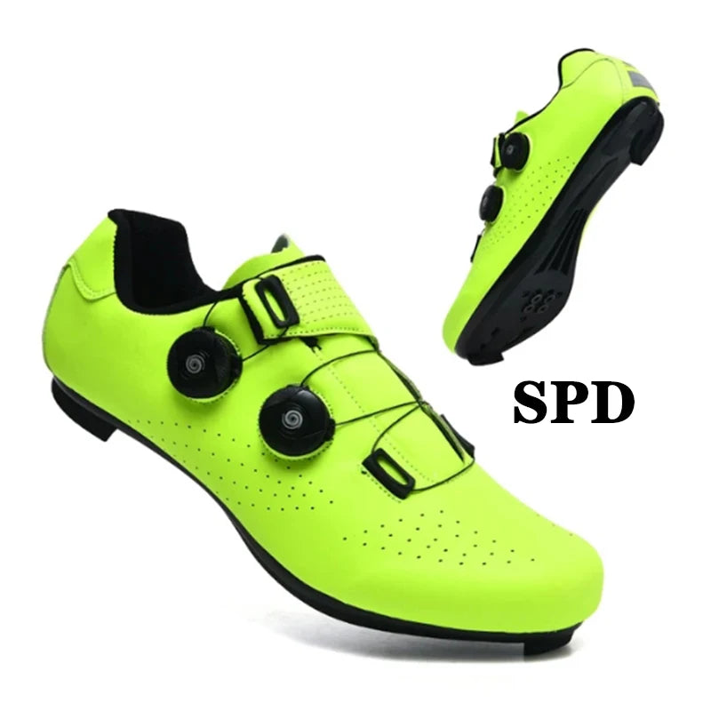 MTB Cycling Shoes – Men's Mountain Bike Sneakers with Dual Dial Closure
