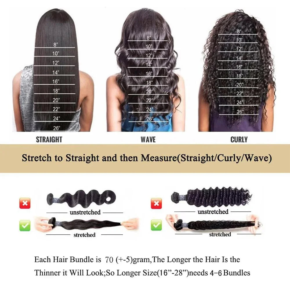 Loose Deep Wave Lace Front Wig Human Hair 13x4 13x6 HD