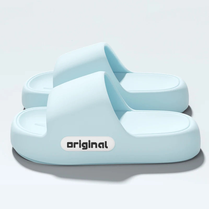 Women's Thick Platform EVA Slide Slippers – Non-Slip Cushioned Sandals