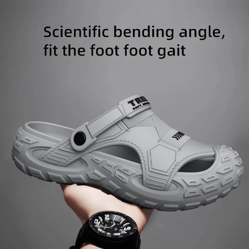 Eva Sandals Men Summer Thick Soft Soled Outdoor Wear - Soft Thick