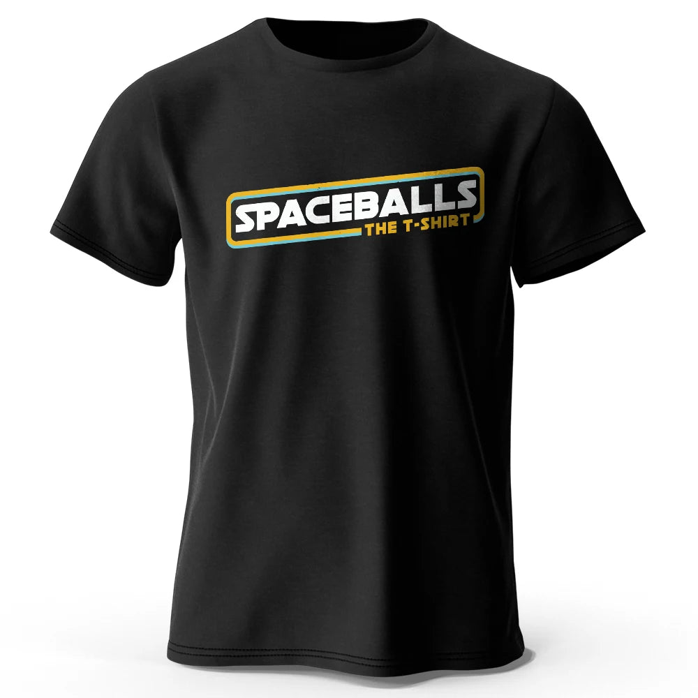 Spaceballs Sci Fi Graphic T Shirt Oversized Cotton Nerd Tee