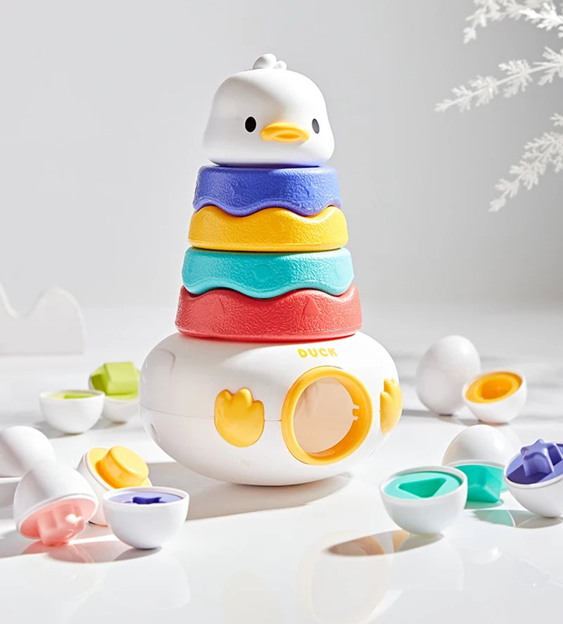 Montessori Smart Eggs Educational Toy for Toddlers 1-3
