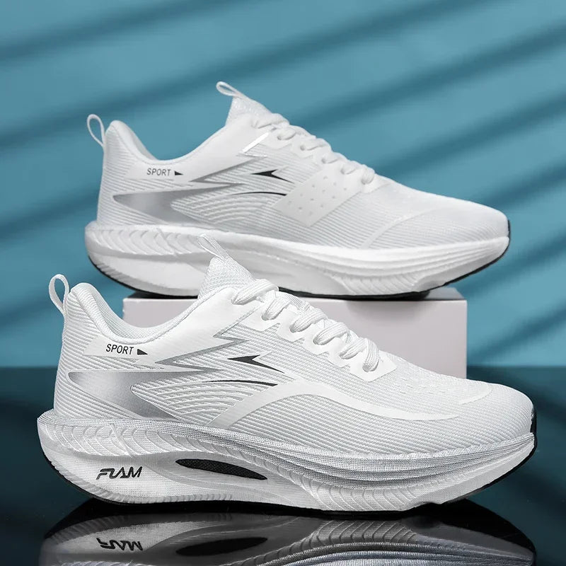 Mesh Running Sneakers – Unisex Sport Shoes with Cushioned Sole