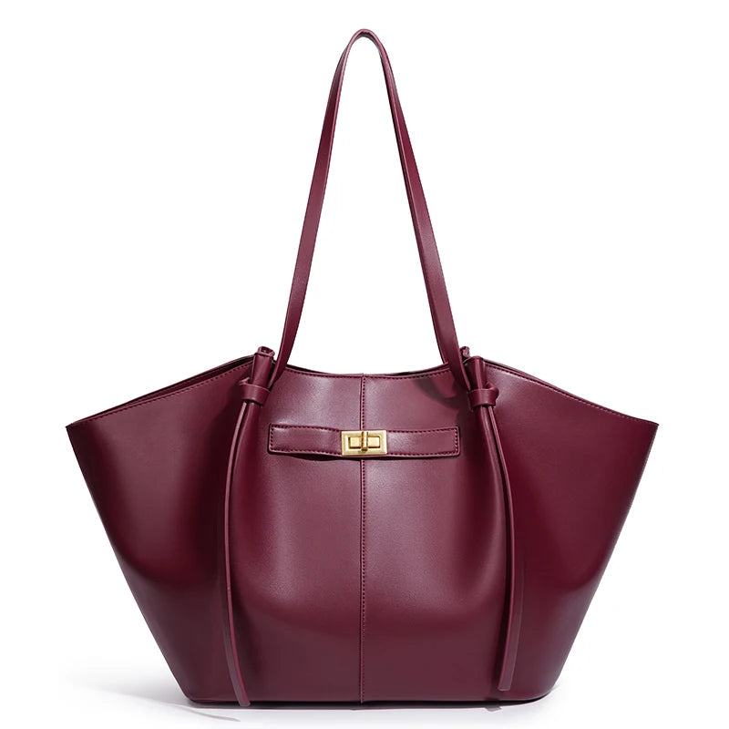 Large Capacity Bat-Wing Shoulder Bag for Women
