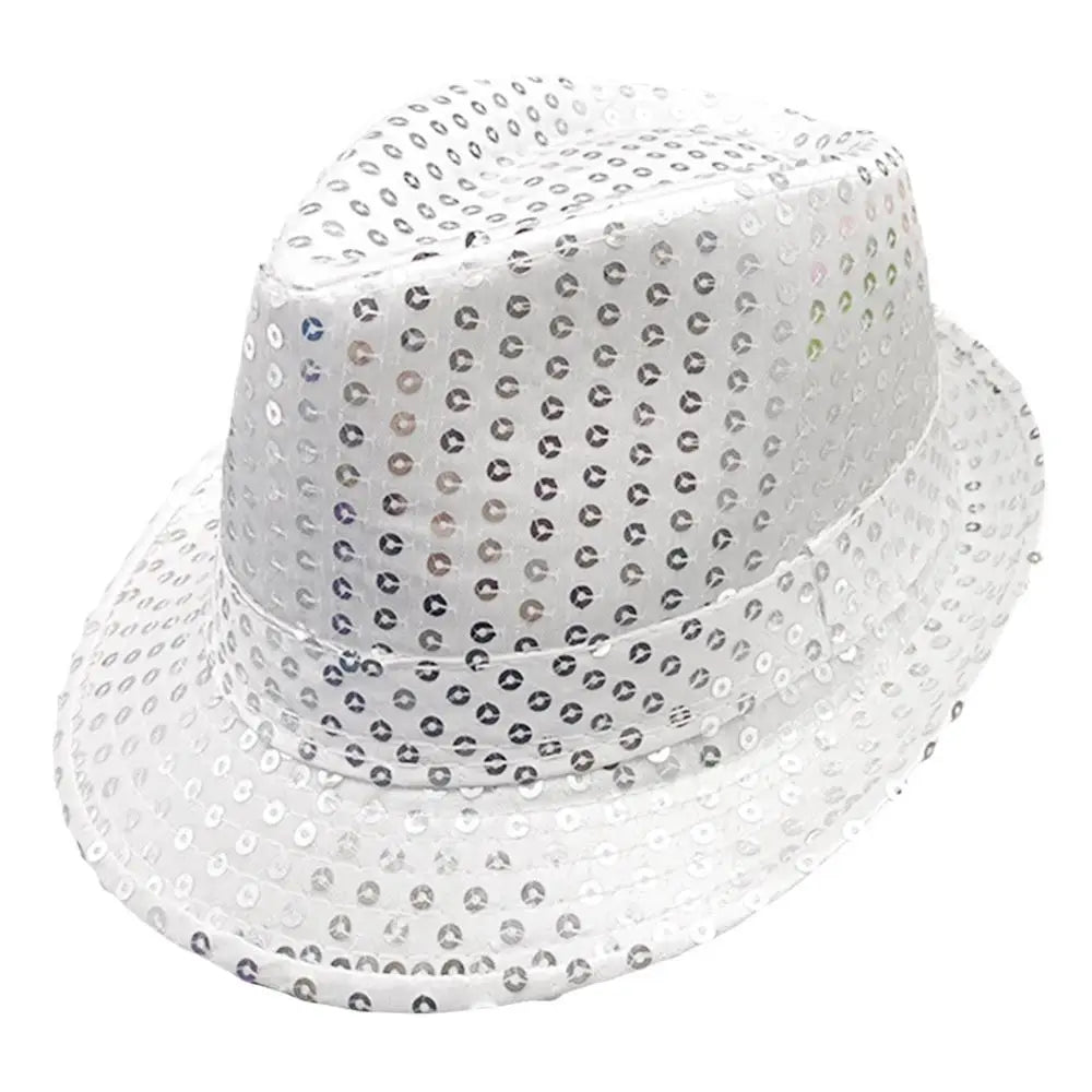 Sequin Jazz Fedora Hat – Party, Dance & Cosplay