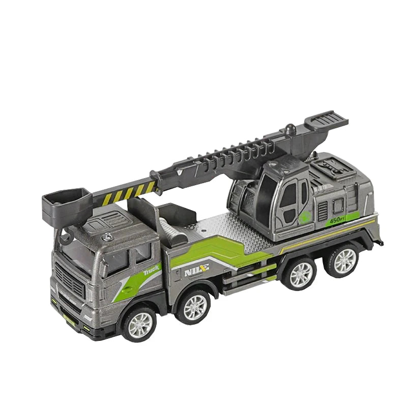 1:50 Scale Die-Cast Construction Vehicle Toy – Truck, Excavator, Crane & More