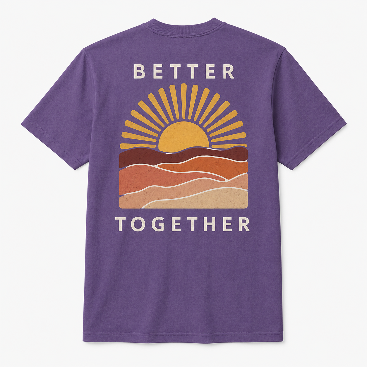 Better Together Sunset Matching Shirt