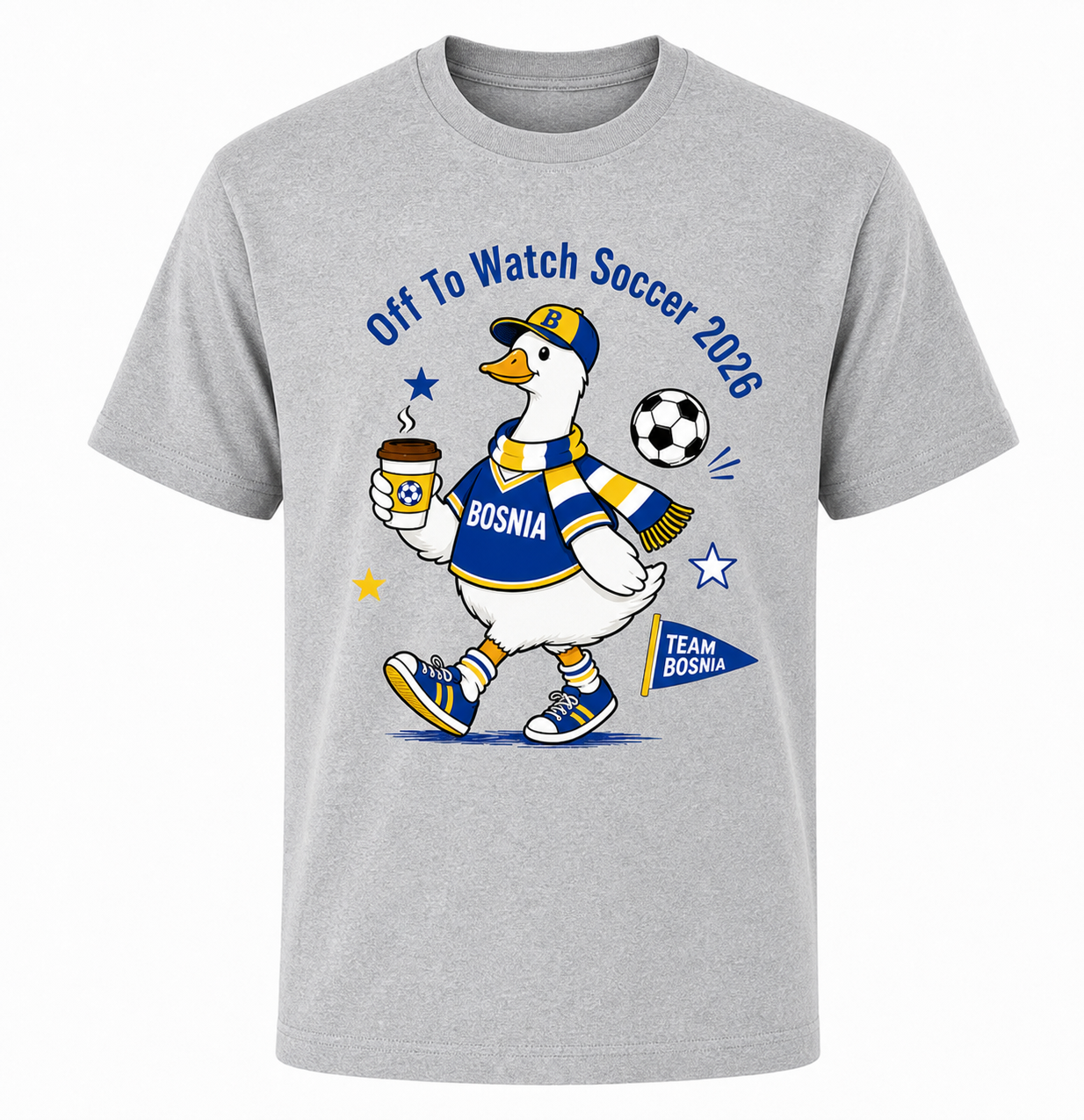 Off To Watch Soccer Bosnia Shirt